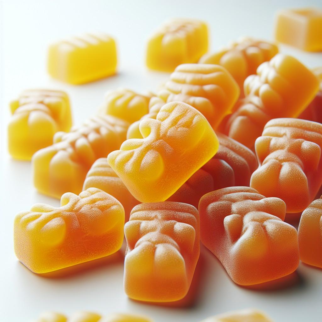 Organic ginger chewy candies