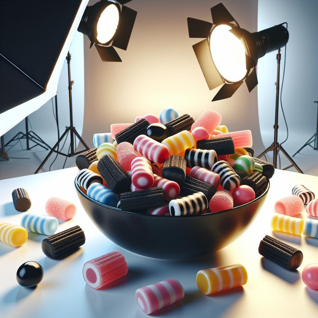 Liquorice Allsorts Sweets Bag